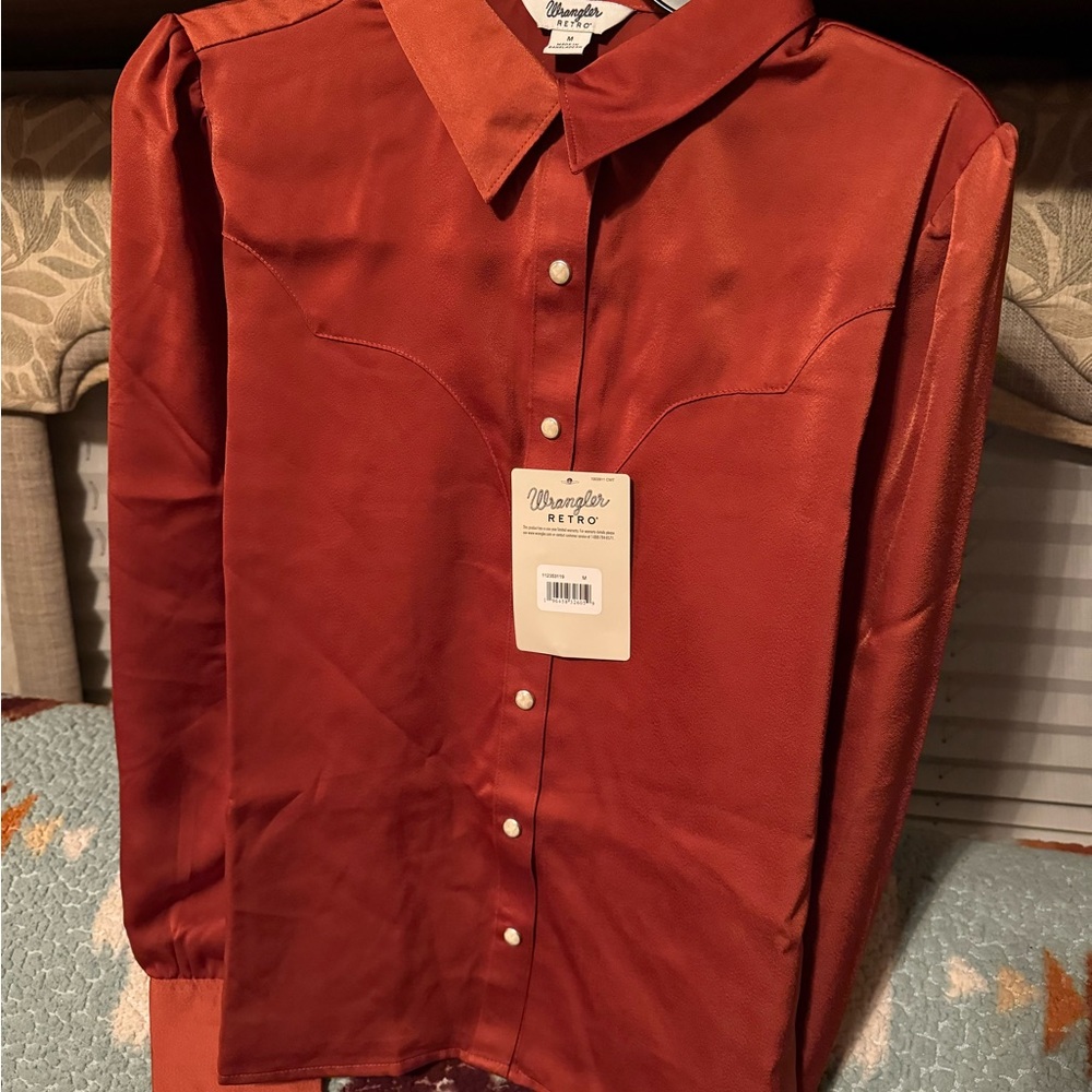 Wrangler Retro Men's Red Shirt